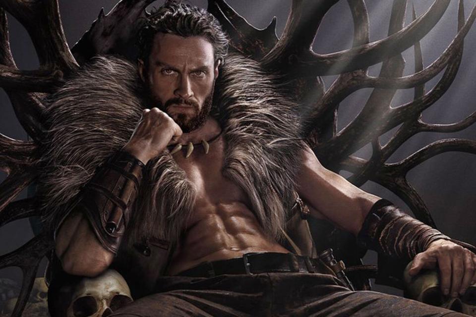 Aaron Taylor Johnson as Kraven the Hunter: https://twitter.com/sonypictures/status/1670853672308445185?s=46&t=GUuUDRZZY0Mx5qJlVXl9Yw