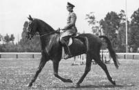 <p>After winning the silver medal in dressage, Swedish athlete Bertil Sandström was moved to last place for allegedly using illegal methods of controlling his horse—making clicking noises, to be exact. Sandstrom insisted it was just the creaking of his saddle, so we'll never know for sure what that sound actually was.</p>