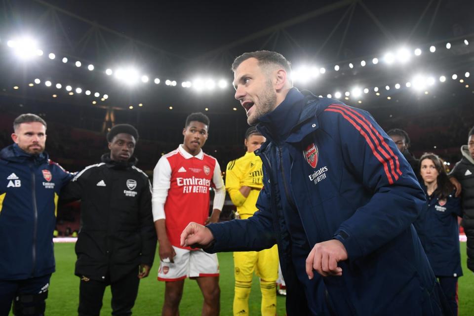 Not the end: Jack Wilshere is certain the Arsenal squad who lost the final are destined for bigger things (Arsenal FC via Getty Images)