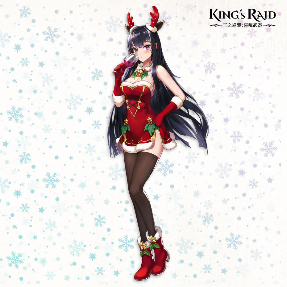 ▲《King’s Raid-王之逆襲》中戰士女角-賽莉亞：狩獵超自然界存在的家族，「雪朵‧希爾特」的第101位繼承者。