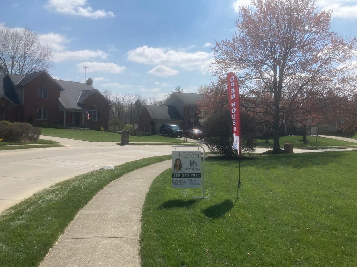 A recent open house in Northern Kentucky's Edgewood neighborhood drew dozens of potential buyers, according to listing agent Missy Bricking of Keller Williams Realty.