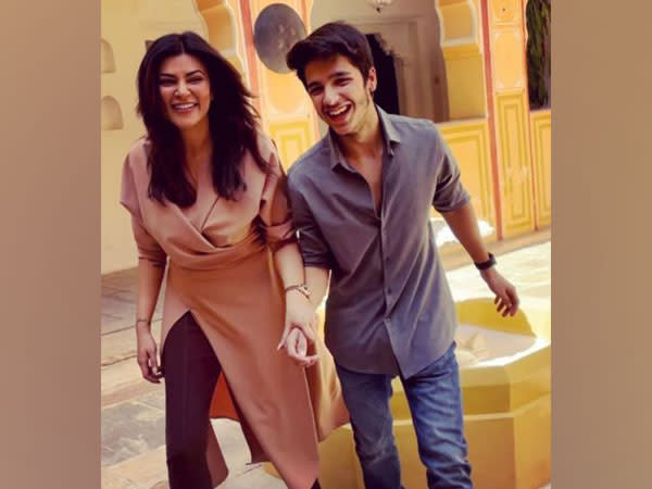 Sushmita Sen and Viren Vazirani (Image source: Instagram)