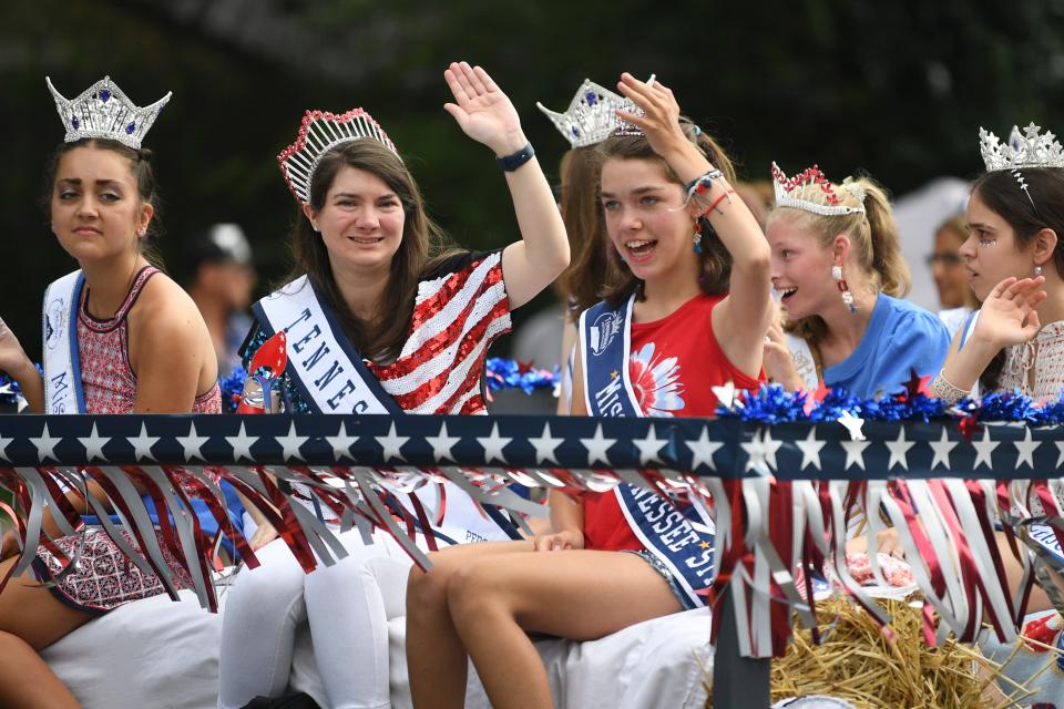 Scenes from the Farragut Independence Day Parade on Kingston Pike, Tuesday, July 4, 2023.