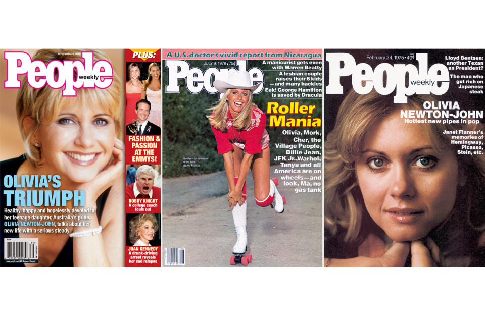 See All of Olivia Newton-John's PEOPLE Covers