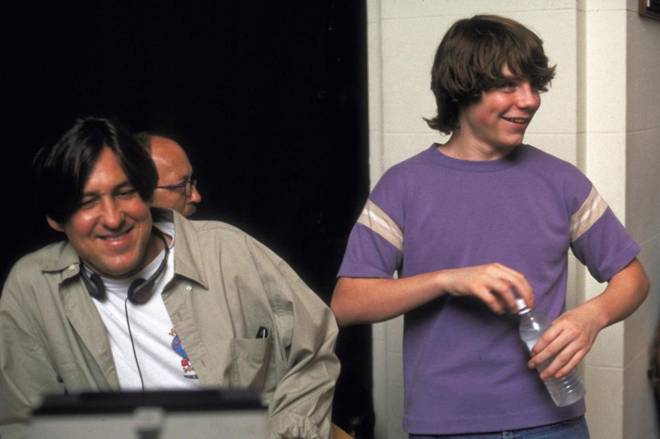 Almost Famous Cameron Crowe and Patrick Fugit