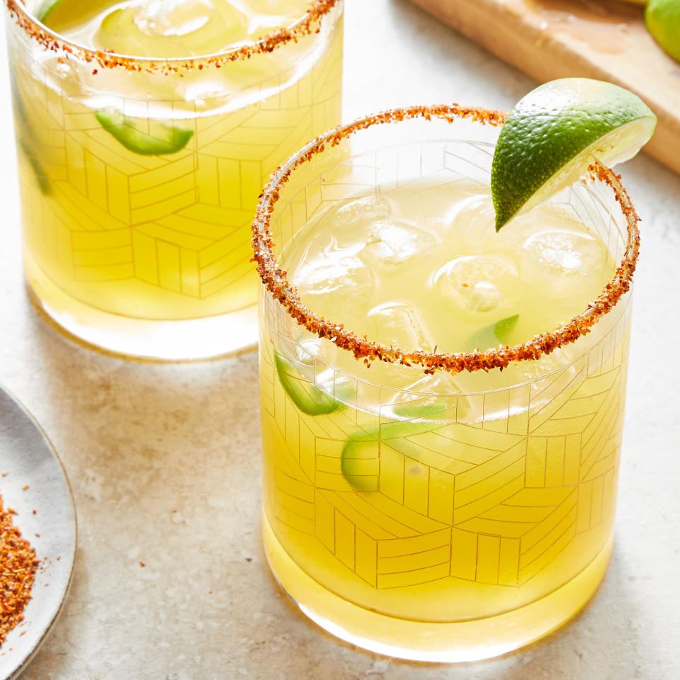 Spicy Mango Margaritas