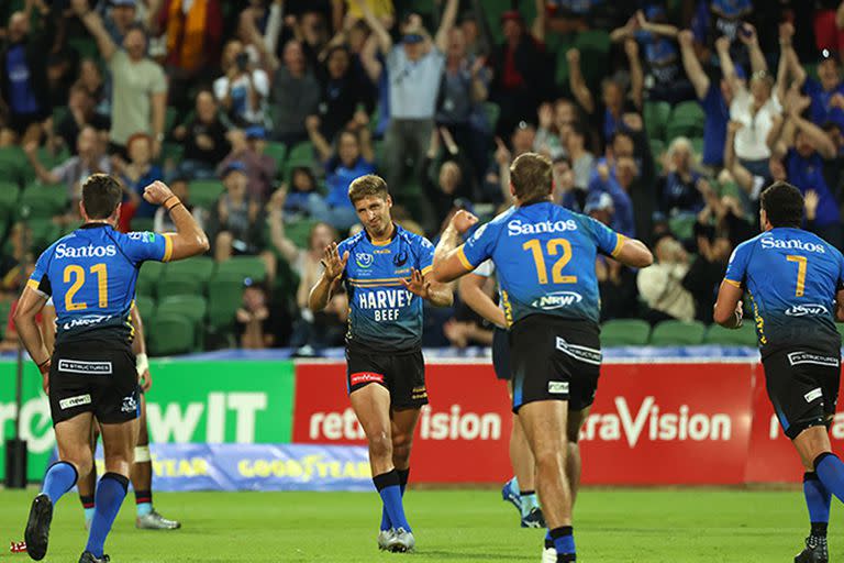 Con una patada de Domingo Miotti, Western Force ganó un partido emocionante en el Super Rugby AU