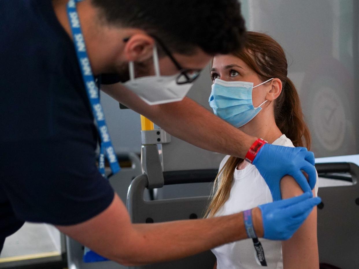 A Latitude attendee is vaccinated (PA)