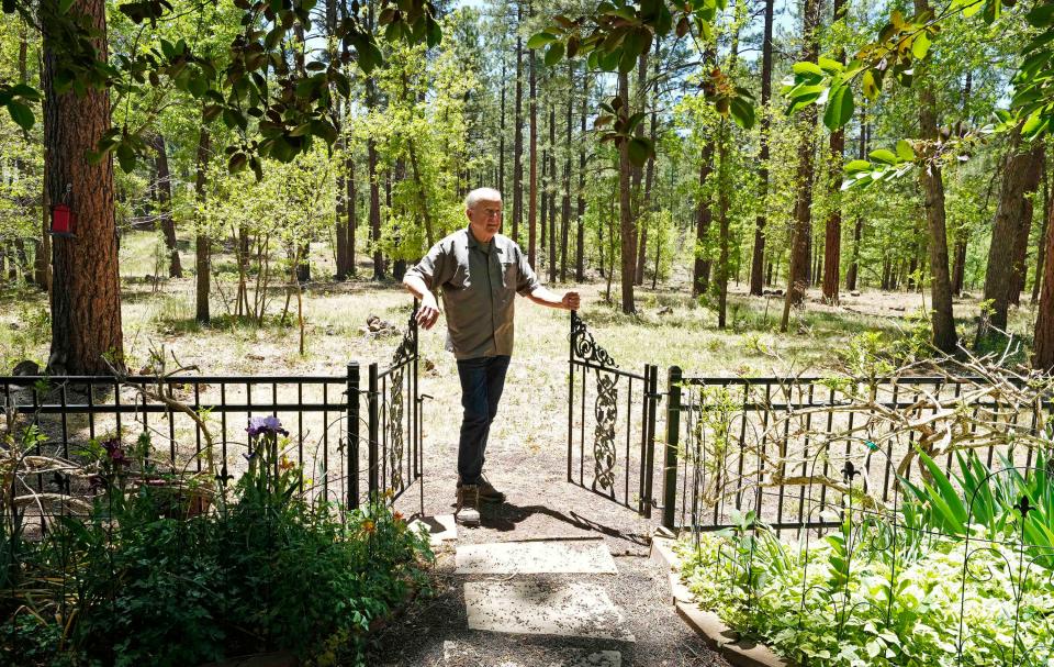 Ryan Reinhold, a Pinetop-Lakeside resident, says he worries about the next big fire that could get out of control in the area.