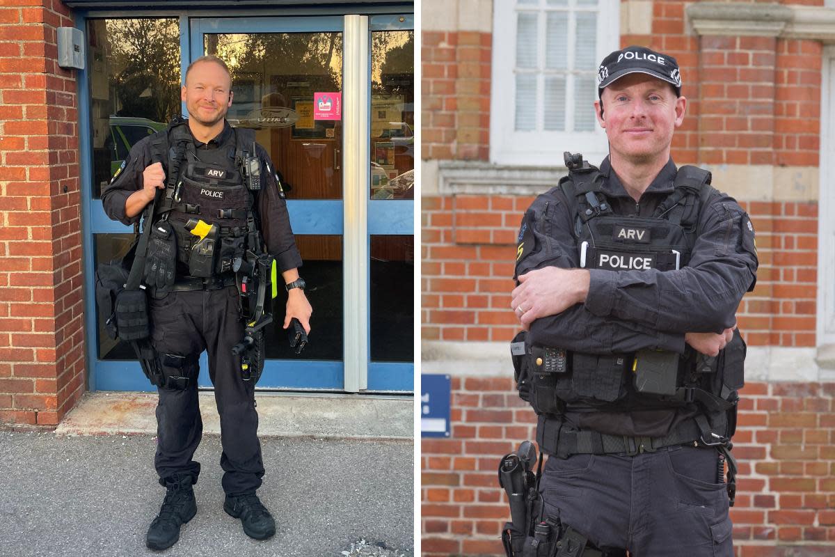 Brave - PC Grant Hawkins and PC Stuart Francis <i>(Image: Essex Police Federation)</i>
