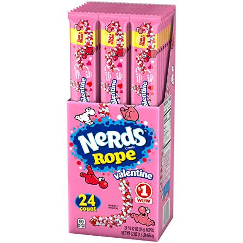 20) Nerds Valentine’s Day Ropes Candy