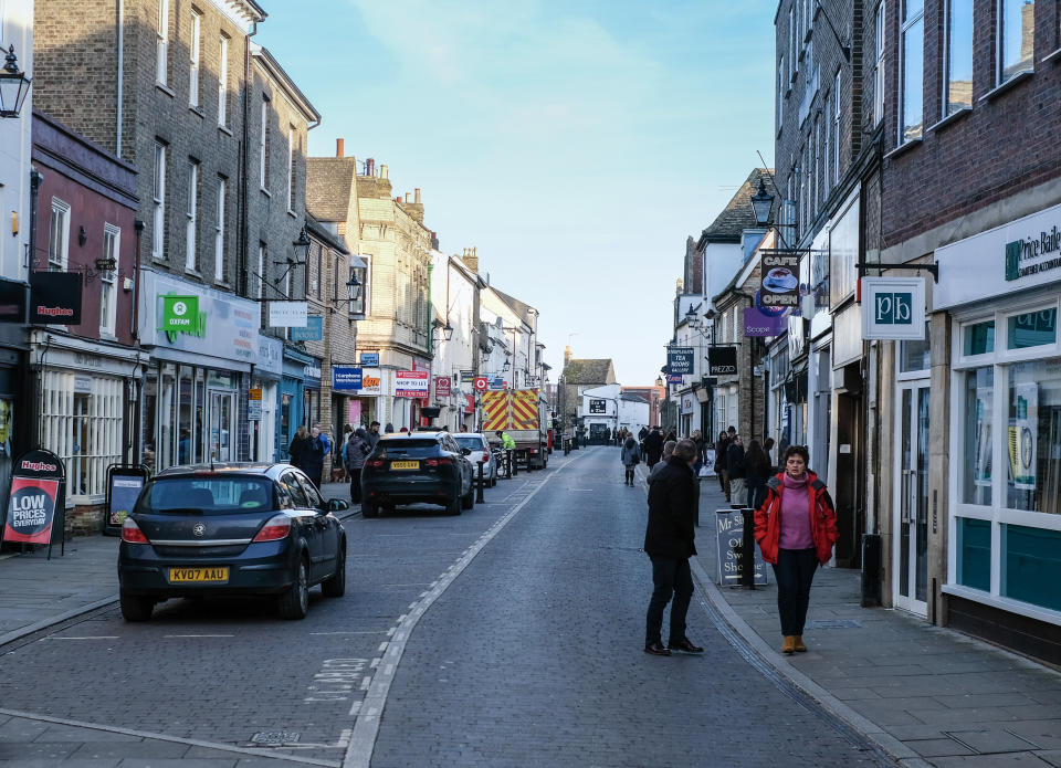 Police say all beggars in Ely have been offered support (Picture: SWNS)