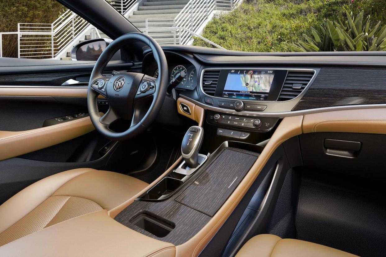 Interior of Buick LaCrosse