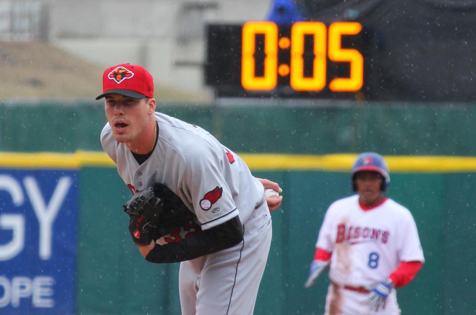 Pitch clocks are probably coming to MLB in 2018. (AP Photo)