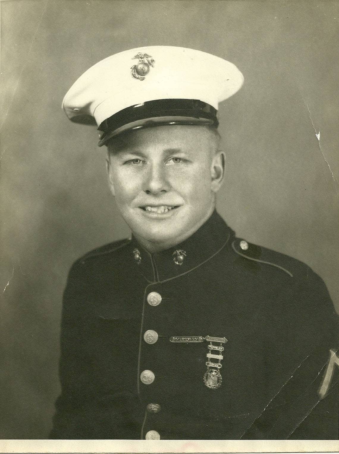 Bobby Crocker was a star football player at Raleigh High School, now known as Broughton High School, before getting drafted into World War II. He left during halftime of his team’s game against Wilson with the fans standing in silence. He didn’t return.