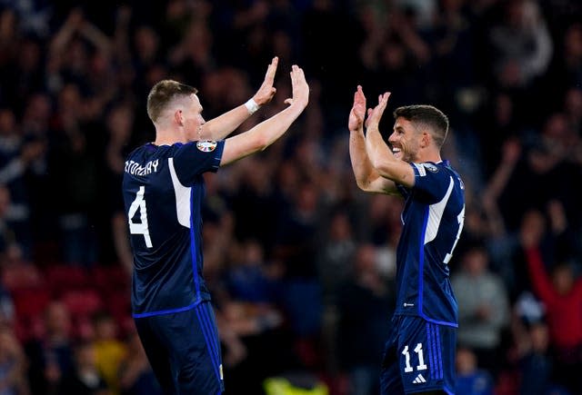 Scotland celebrate