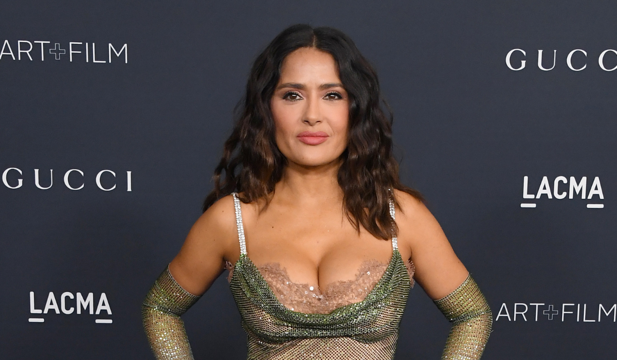 Salma Hayek at a red carpet event