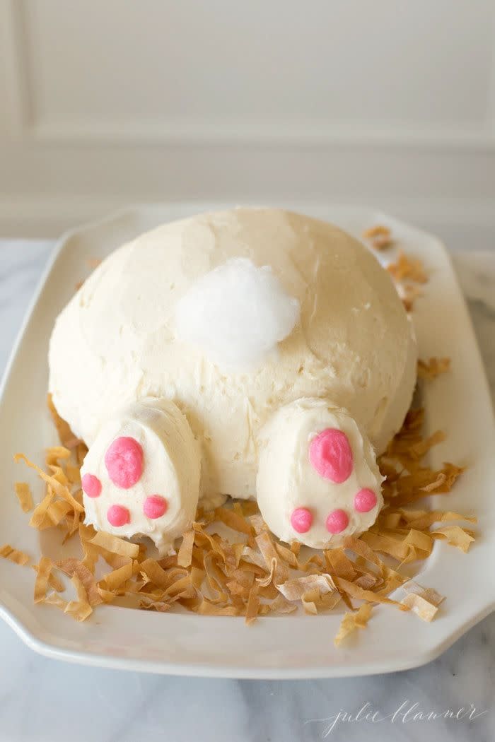 6) Bunny Butt Cake