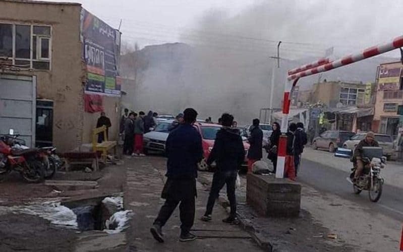 Two explosions occurred in the central Bamyan province Tuesday