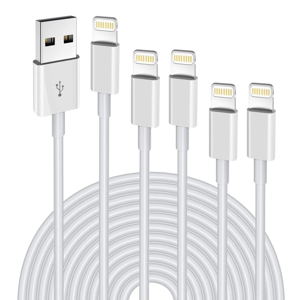 Paquete de 5 cables lightning