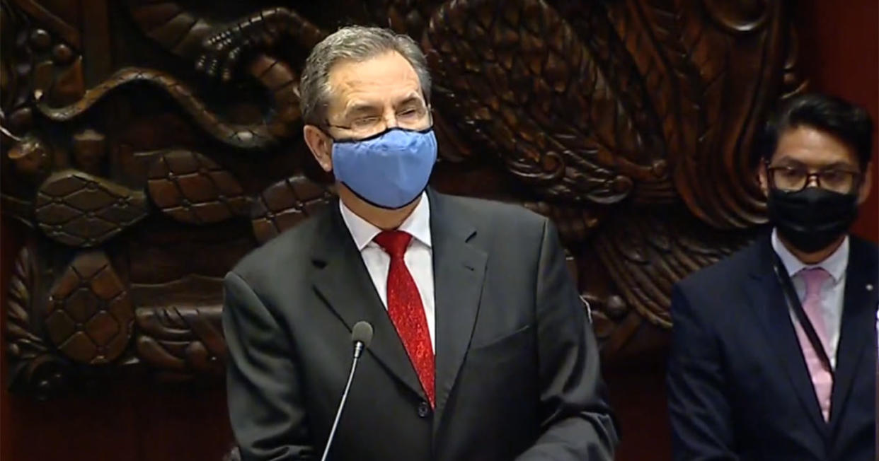 Foto: Captura de video YouTube vía @Senado de México.