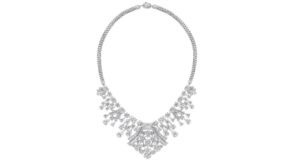 Graff “Legends of the Mermaids” White Diamond Necklace - Credit: Graff