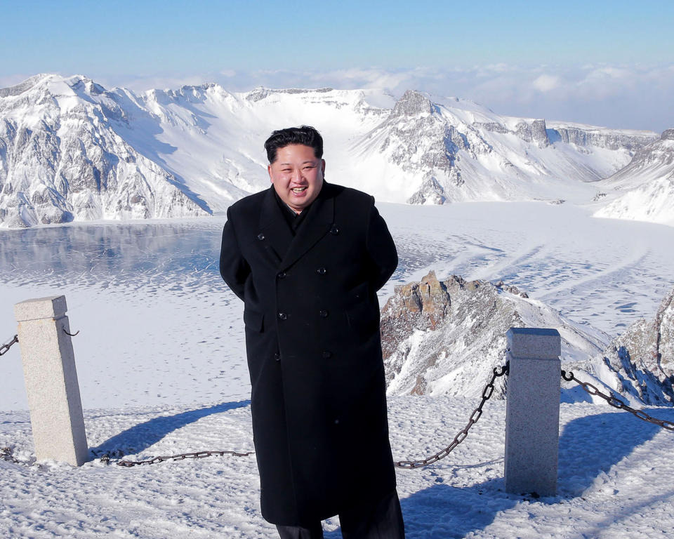 Für die Familie von Kim Jong-un ist der Vulkan Paektusan heilig. (Bild: Getty Images)