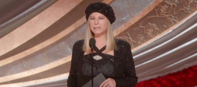 Streisand at the Oscars