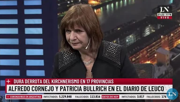 Patricia Bullrich.