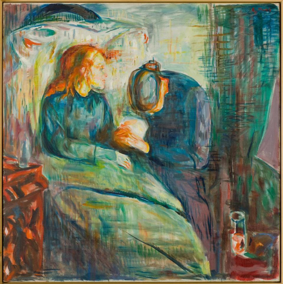 The Sick Child, 1925, Edvard Munch, (The Munch Museum)