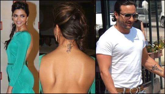 Indian stars from Naga Chaitanya Nayanthara to Deepika Padukone celebrate  special moments with tattoos  Bollywood  Gulf News