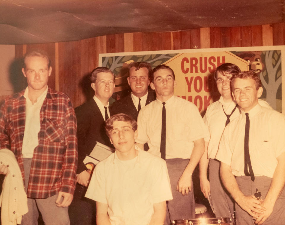 Fred Vail with the Beach Boys, June 1963. rio nido california