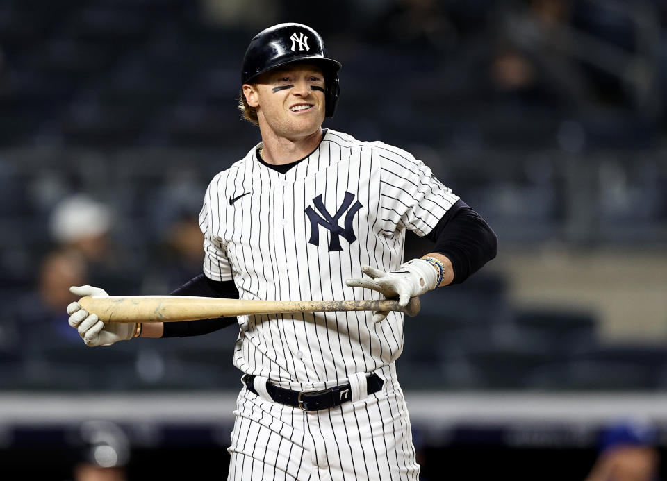 Clint Frazier with the Yankees.