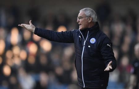 Britain Soccer Football - Millwall v Leicester City - FA Cup Fifth Round - The New Den - 18/2/17 Leicester City manager Claudio Ranieri Action Images via Reuters / Tony O'Brien Livepic