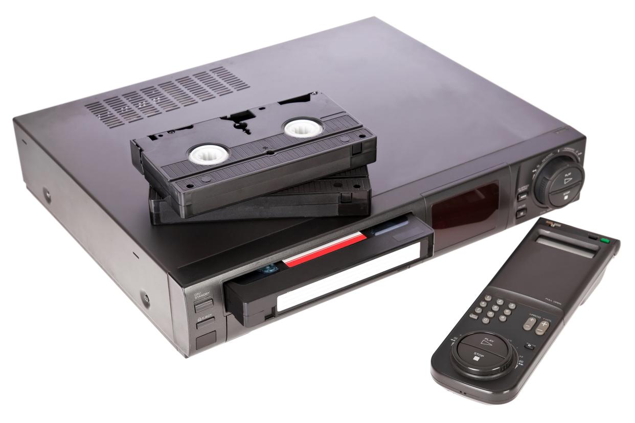 VCR player and tapes