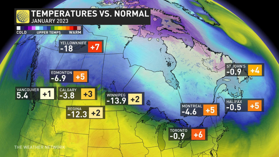 Canada-Temp-Anomalies-January-2023