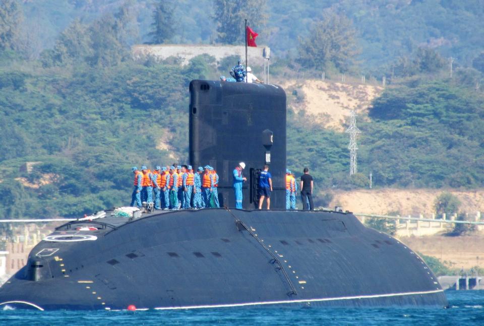 Vietnam navy Kilo class submarine