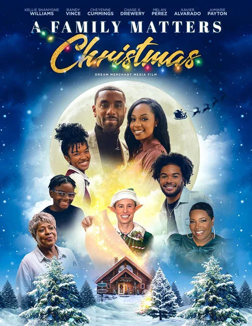 A Family Matters Christmas Family Holiday Comedy Movie Poster