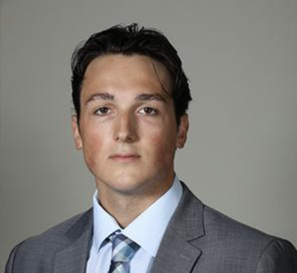 Before joining the hockey team at Mercyhurst, Mr Briere was reportedly dismissed from the Arizona State men’s hockey team in 2019 (Mercyhurst University)