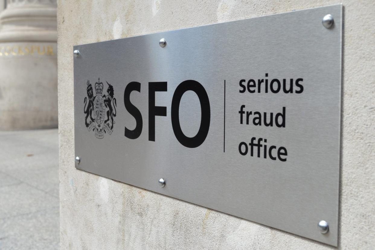 The Serious Fraud Office earned taxpayers more than £1 million last year: SFO
