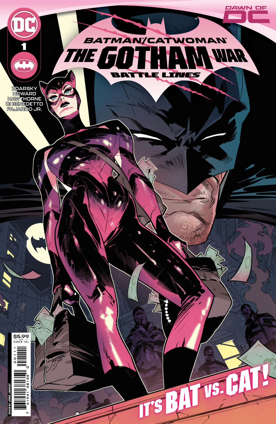 Covers for Batman/Catwoman: The Gotham War – Battle Lines #1