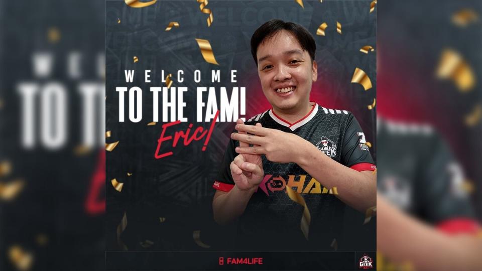 Geek Fam has enlisted former Fnatic team director for Southeast Asia, Eric 