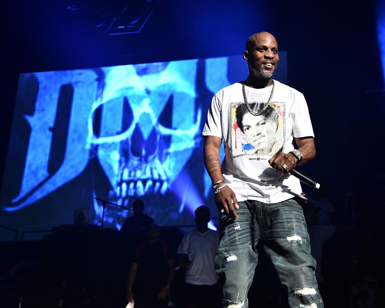 DMX performs at Masters Of Ceremony 2019 at Barclays Center on June 28, 2019 in New York City. 