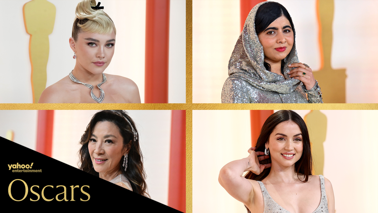 Florence Pugh, Malala Yousafzai, Michelle Yeoh and Ana de Armas.