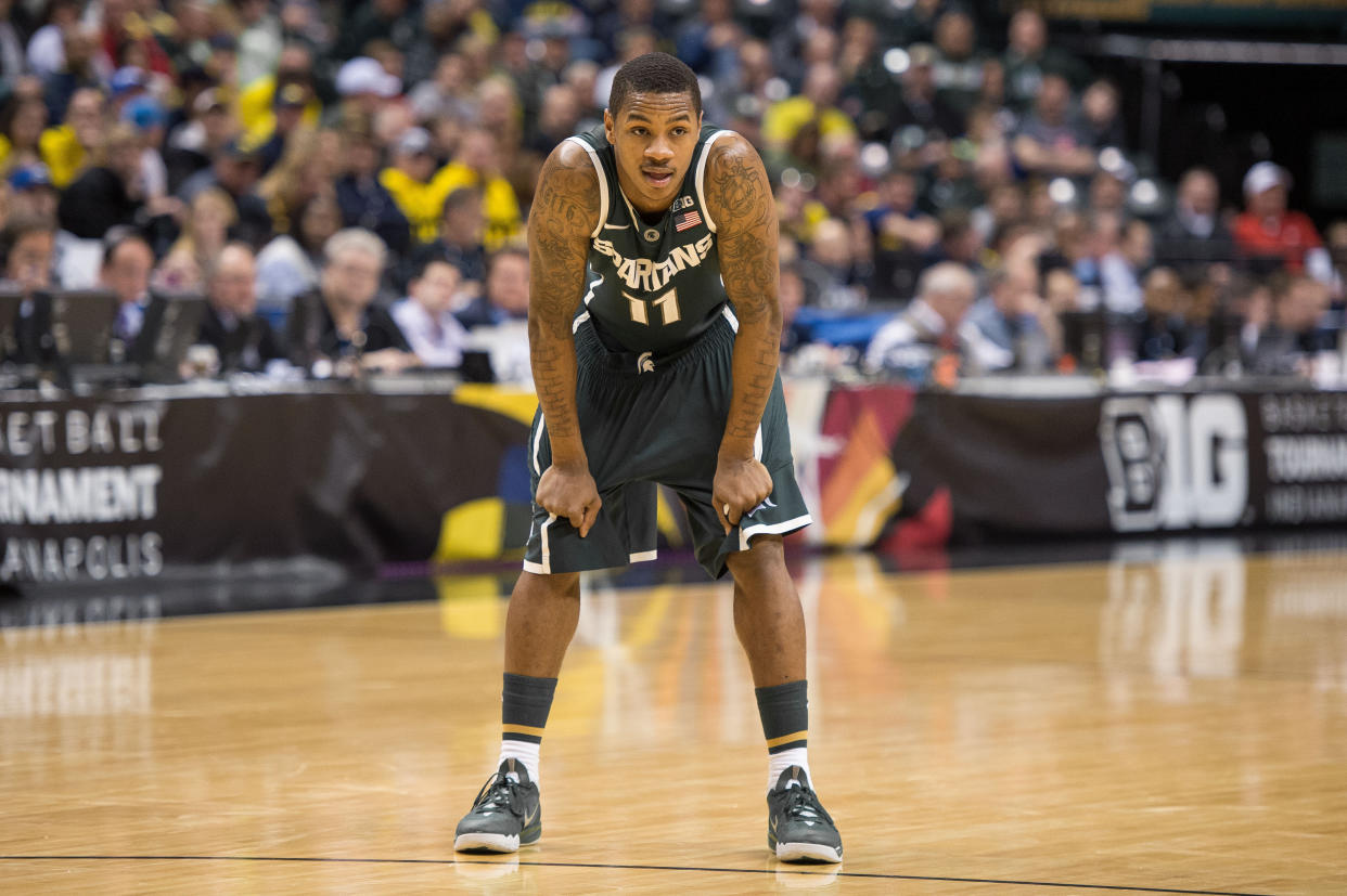 Former Michigan State Spartans guard Keith Appling in 2014