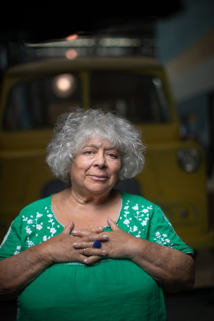 “It was 25 years ago, and it’s for children,” Miriam Margolyes said about “Harry Potter.” Fairfax Media via Getty Images