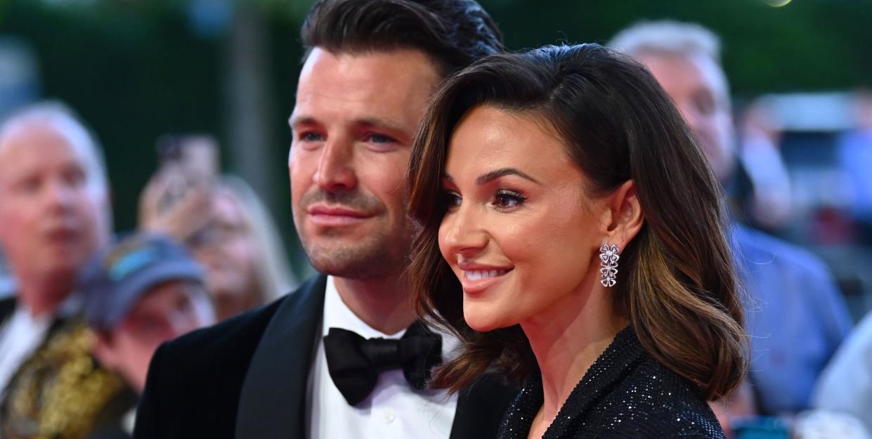 mark wright and michelle keegan at the national television awards 2023