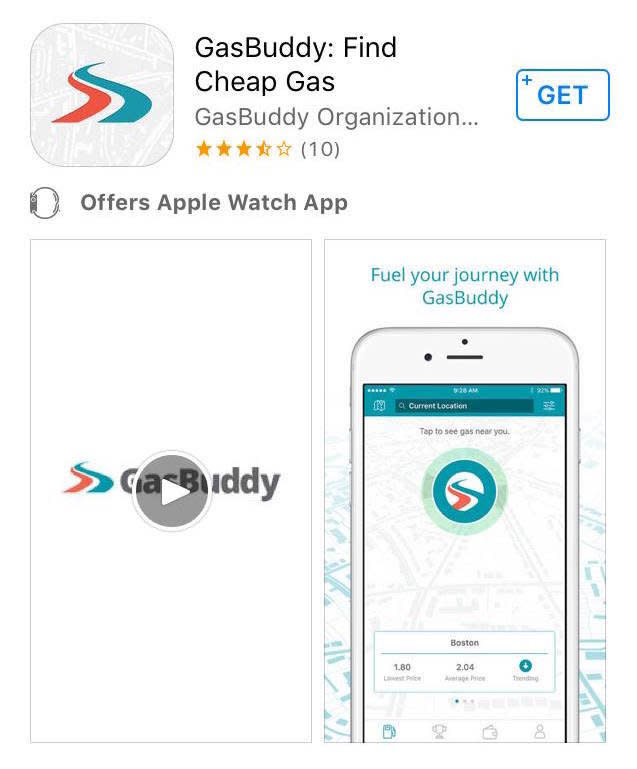 Tell <a href="https://www.gasbuddy.com/App" target="_blank">GasBuddy</a> your location, and get a list of gas stations in your&nbsp;proximity, with current prices per gallon so you can fill up at the cheapest one.