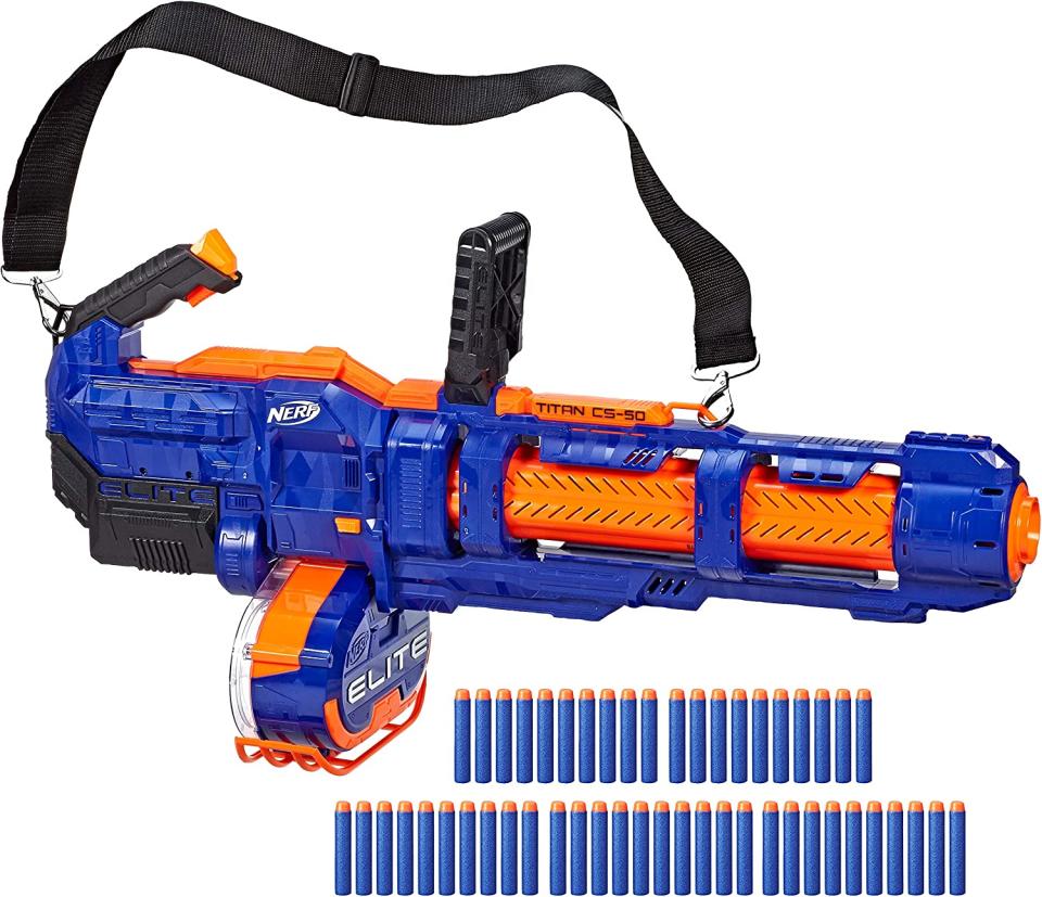 automatic nerf gun - Nerf Elite Titan CS-50 Toy Blaster