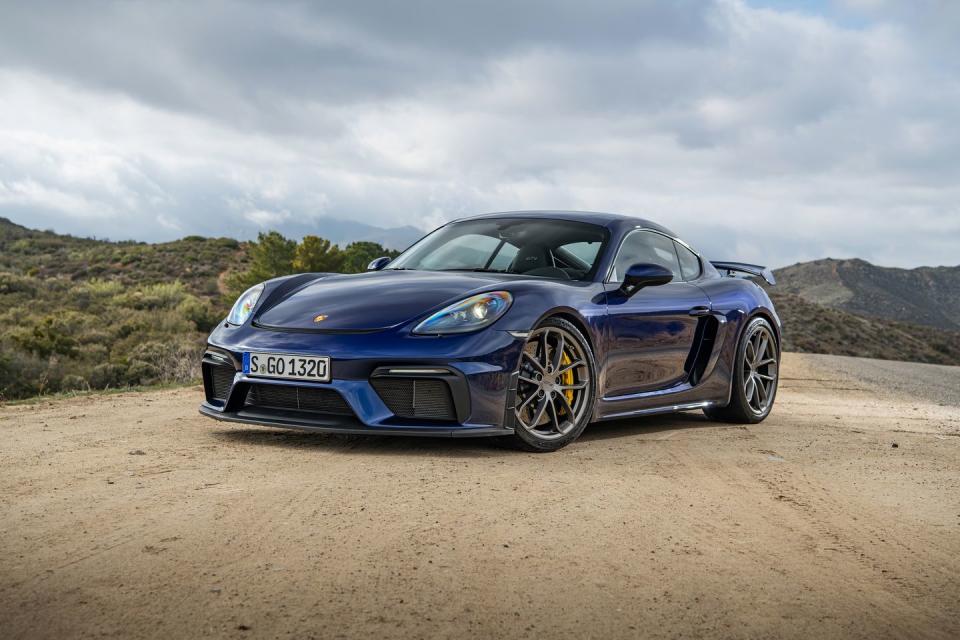 Hatchback: 2021 Porsche 718 Cayman GT4: 93 dBA (tie)